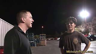 Foursome Fornicate Young Babe Veronique Blows Cocks
