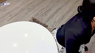 Colombian beauty secretary blows client in office, cum on her face, doggystyle - spectacular xxx!