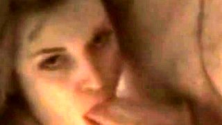 American MILF Gives an Amazing Blowjob
