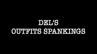 Spanking101 Series: Dels Outfits Spankings, M/f