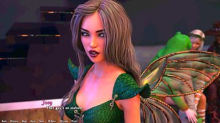 Vixens in a cartoon world getting it on