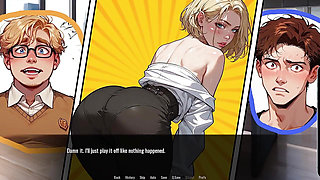 A Hot Redhead Stripper Gives a Lap Dance- Welcome to Port Haven #4 Gameplay