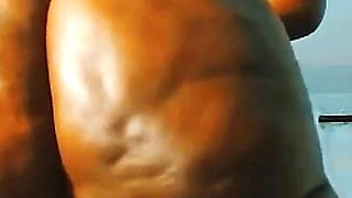 Farting BBW Anal Dildo and Standing Twerk