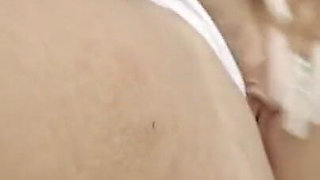 Pool, Big Tits, Chubby, Orgasm, Swallow, Balls Licking