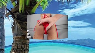 Skinny Asian Bargirl Spotted on a Beach and Banged in Hotelroom