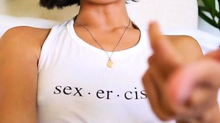 Brunette Solo Webcam Masturbation