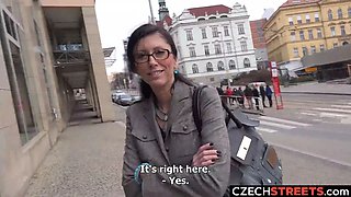 Czech MILF Secretary Picked up and Fucked