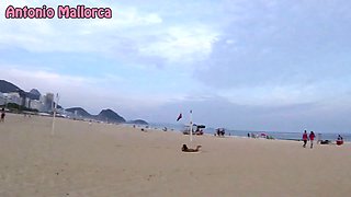 Mexican favela girl gets pounded after a massage in copacabana beach