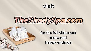 Busty masseue gives happy ending massage