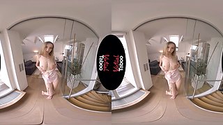 Leyla Fiore VR Porn: Quick, Cum For Me Before Your Wife Gets Home - VirtualTaboo