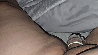 Divorced step mom ride and fuck step son dick making him cum in her pussy in 20 seconds