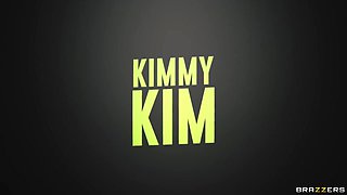 Kimmy Kimm, Kimora Quin And Jimmy Michaels In Fucking My Gfs Tall Lookalike Roomie