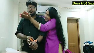 Hot Indian Housewife Fucks Hard with Dirty Talk - Real Homemade Sex