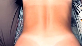 Strange cock fucks wife and creampies her on camera