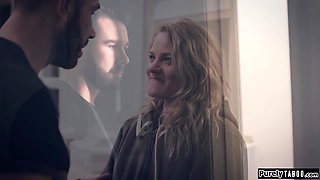 Homeless 18yo is seducing a guy to cheat