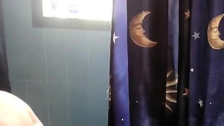 peeking at my stepmom's natural hooters