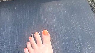 A Magical Star Using My Flexible Toes;)