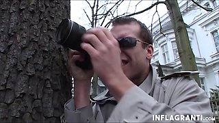 EU student getting throat fucked - Inflagranti