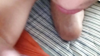 Giving a rich ass and pussy blowjob to my fat, slutty and hairy wife
