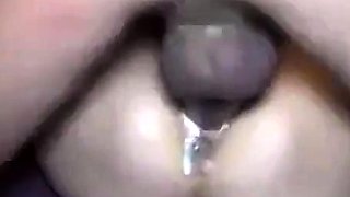 Gangbang Creampie mit einem deutschen Amateur