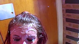 Muscly amateurs group sex