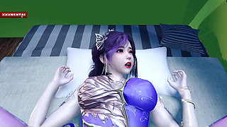 Yun Yun Bigtits in 3D: a Goddess Awakens - 3D Animation Hentai