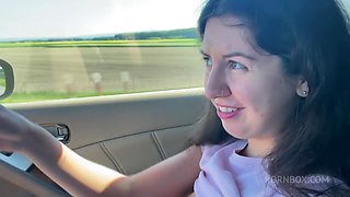 Washing My Windshield With Her Pee