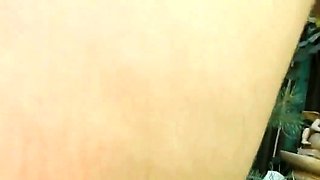 Amateur MILF Shows Off Hairy Mature Body Outdoors