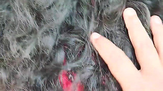 A Village Girlfriend and Boyfriend Sex Outdoors