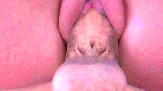 Lonely Woman Cheats on Her Wife with Big Cock While Masturbating