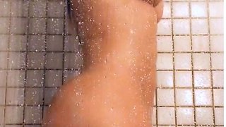 Slim ass Latina enjoys dildo masturbation on webcam