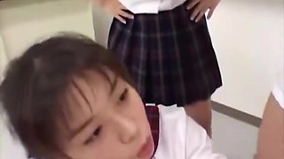 Japanese Schoolgirl Bukkake (Censored)