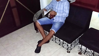 I record my teacher and he provoked it because my parents don't let me leave the house and I couldn't stand the desire to know sex