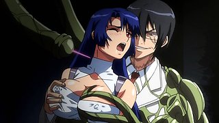 Awesome hentai anal sex with stunning excited nurse