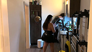 Fetish Lofts Clean up Session with TV Slave Part 3-3