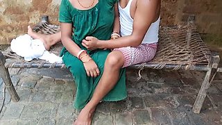 Indian Girl Moans Loudly - Hot Outdoor Fucking with Trilokinath