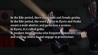 Asa Tsukino Geisha With A Black Big Cock Fuck And Cum In Mouth And Swallow