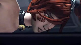 Lady explores BDSM with multiple lovers while bound in fiery hentai group scene