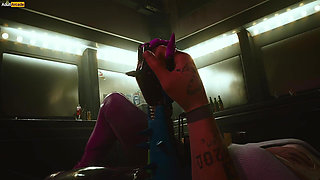 Rita Wheeler in All Sex Scenes Cyberpunk 2077 Skye Sex Scenes [18+] + Joy Toy Hot Scenes Sex Mod