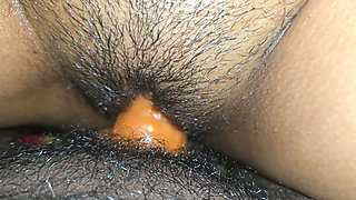 she Was Peacefully Under the Blanket, I Slowly Slid Her Salwar Down, Gently Pulled Her Panty Aside, Oiled Her Wet Puss