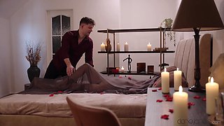 Pretty French Valentine Passion hot video