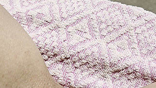 Inserting a Small Cup Into the Wet Pussy