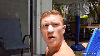 Help, I'm Stuck In My Shirt! With Oliver Flynn, Carmela Clutch - Brazzers