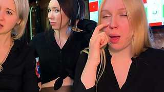DirtyPub - Closeup Fingering Hairy Pussies, Toe Sucking