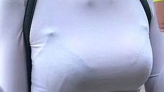 Euro amateur outdoor masturbation