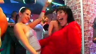 DRUNKSEXORGY - Sexy babes fucking at a bride sex party