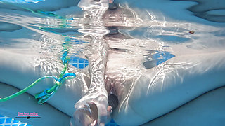 Underwater Dildo and Cream
