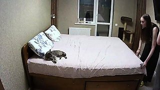 Amateur couple has sex on a hidden cam