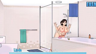 House Chores - Beta 0.15.1 Part 41 Linda Shower and Bed Sex by Loveskysan