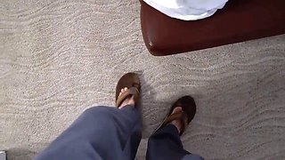 Slinks into stepdaughter's room while she is dreaming